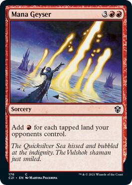 Mana Geyser (176) [Commander 2021]