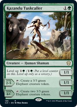 Kazandu Tuskcaller (196) [Commander 2021]