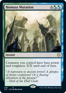 Biomass Mutation (209) [Commander 2021]