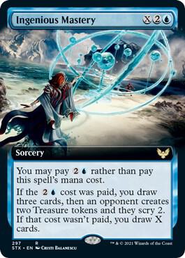 Ingenious Mastery (Extended Art) (297) [Strixhaven: School of Mages] [Extended Art]