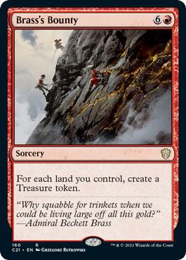 Brass's Bounty (160) [Commander 2021]