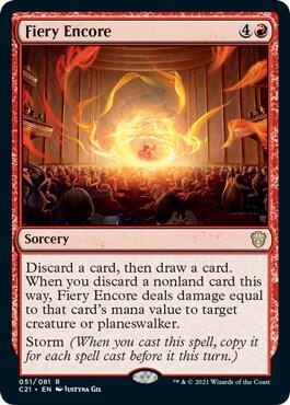 Fiery Encore (51) [Commander 2021]