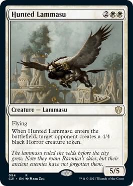 Hunted Lammasu (94) [Commander 2021]
