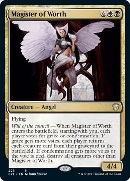 Magister of Worth (223) [Commander 2021]