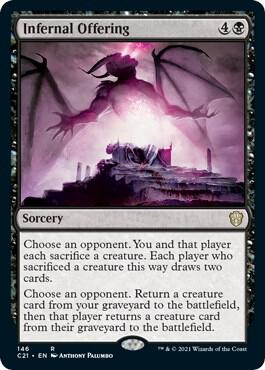 Infernal Offering (146) [Commander 2021]