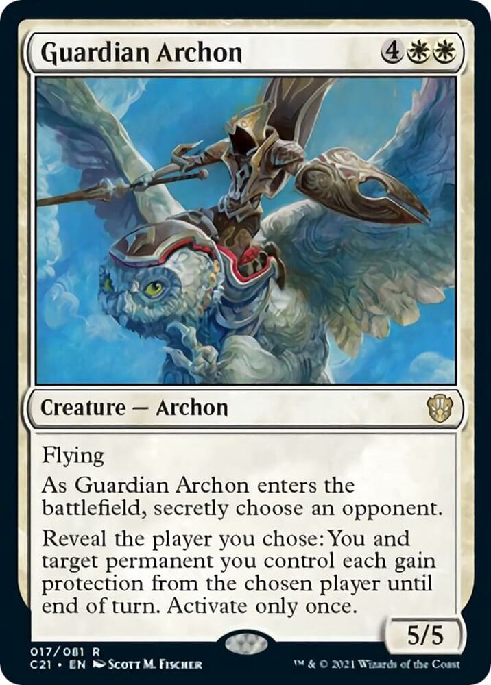 Guardian Archon (17) [Commander 2021]