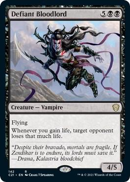 Defiant Bloodlord (142) [Commander 2021]
