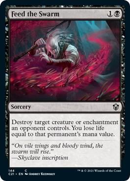 Feed the Swarm (144) [Commander 2021]