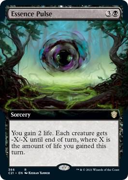 Essence Pulse (Extended Art) (366) [Commander 2021] [Extended Art]