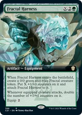 Fractal Harness (Extended Art) (388) [Commander 2021] [Extended Art]