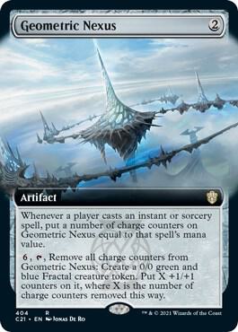 Geometric Nexus (Extended Art) (404) [Commander 2021] [Extended Art]