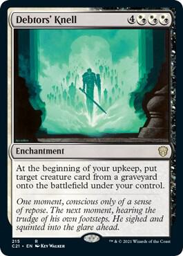 Debtors' Knell (215) [Commander 2021]