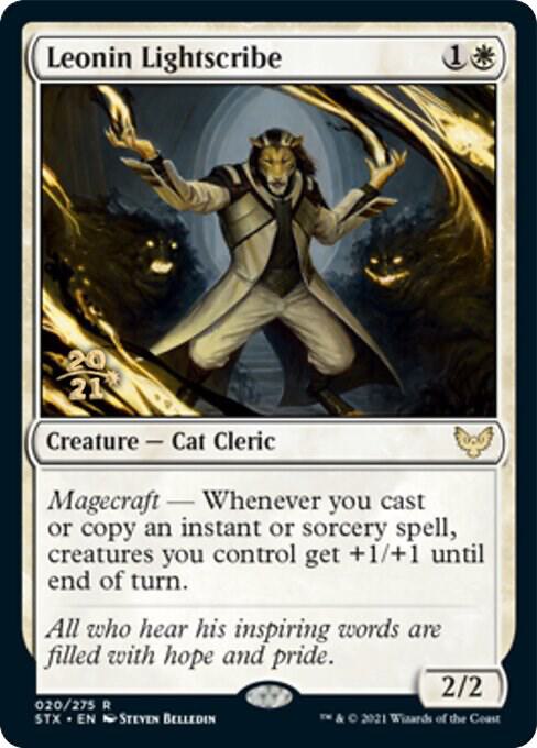 Leonin Lightscribe (20) [Prerelease Cards]