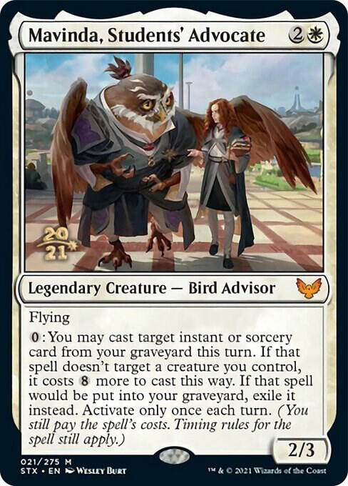 Mavinda, Students' Advocate (21) [Prerelease Cards]