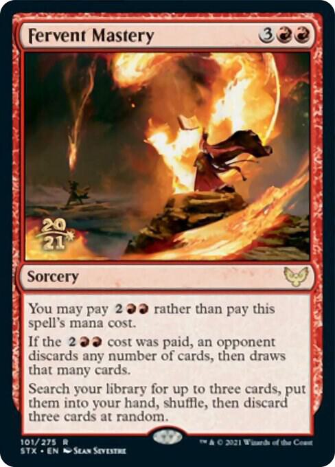 Fervent Mastery (101) [Prerelease Cards]