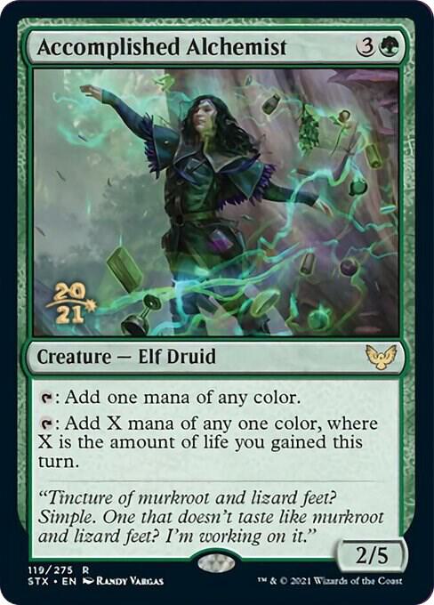 Accomplished Alchemist (119) [Prerelease Cards]