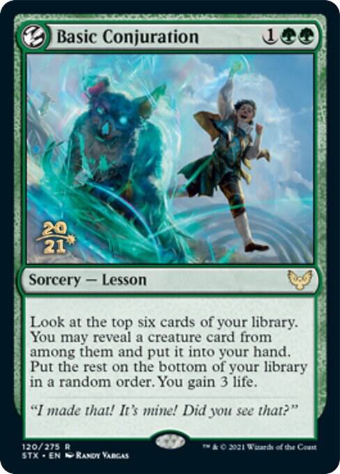Basic Conjuration (120) [Prerelease Cards]