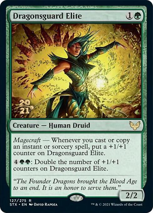 Dragonsguard Elite (127) [Prerelease Cards]