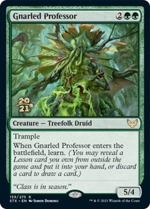 Gnarled Professor (133) [Prerelease Cards]