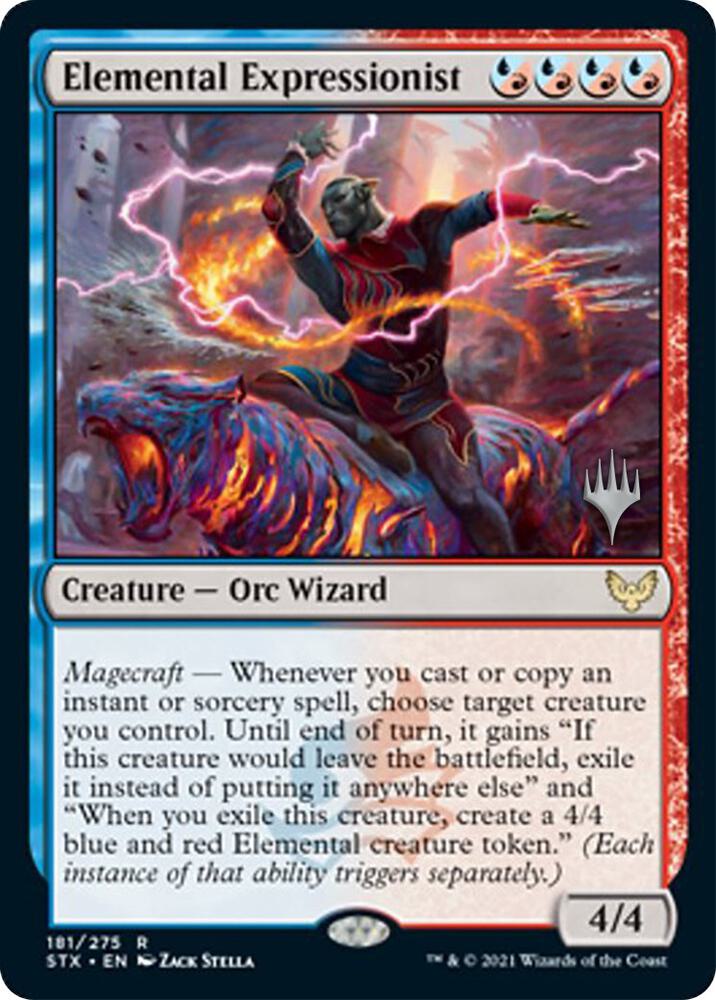 Elemental Expressionist (181) [Strixhaven: School of Mages Promos]