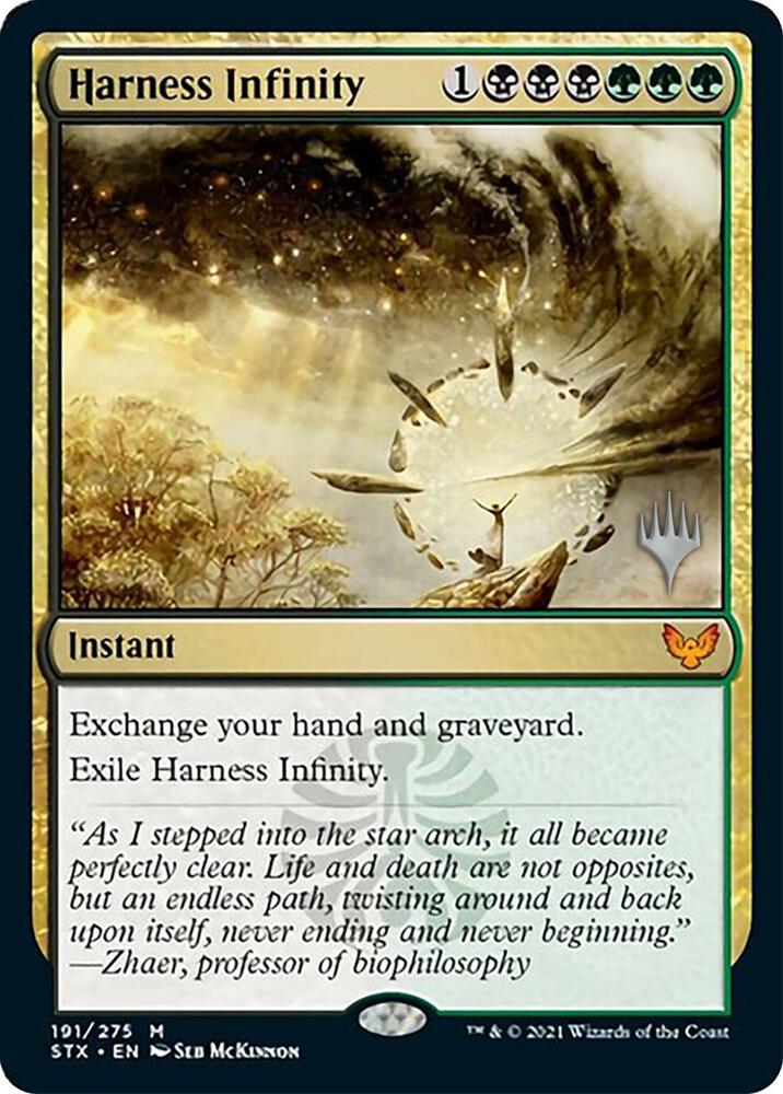 Harness Infinity (191) [Strixhaven: School of Mages Promos]