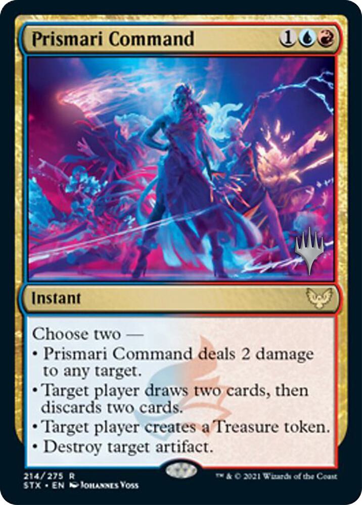 Prismari Command (214) [Strixhaven: School of Mages Promos]