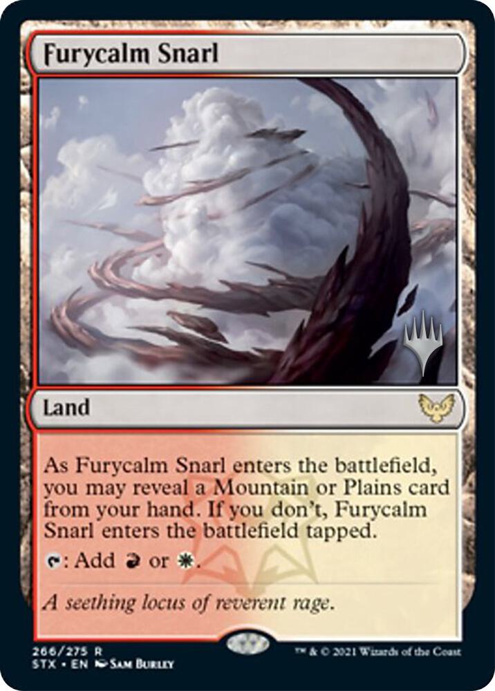 Furycalm Snarl (266) [Strixhaven: School of Mages Promos]