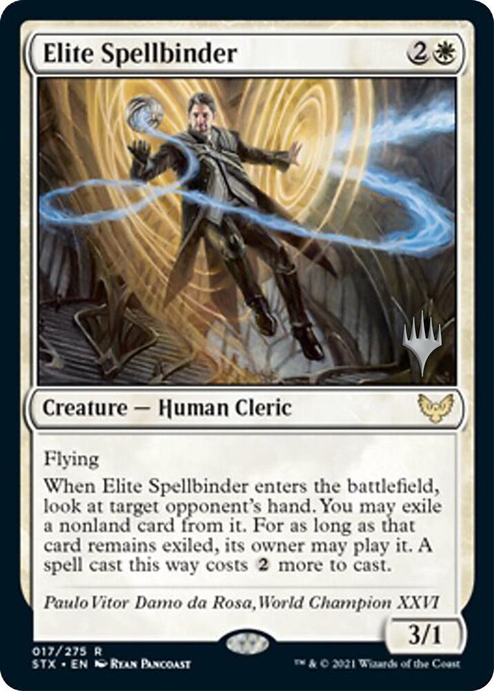 Elite Spellbinder (17) [Strixhaven: School of Mages Promos]