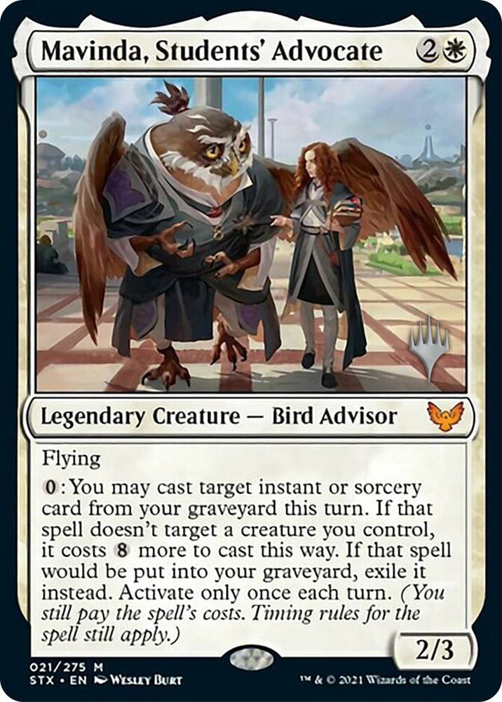 Mavinda, Students' Advocate (21) [Strixhaven: School of Mages Promos]
