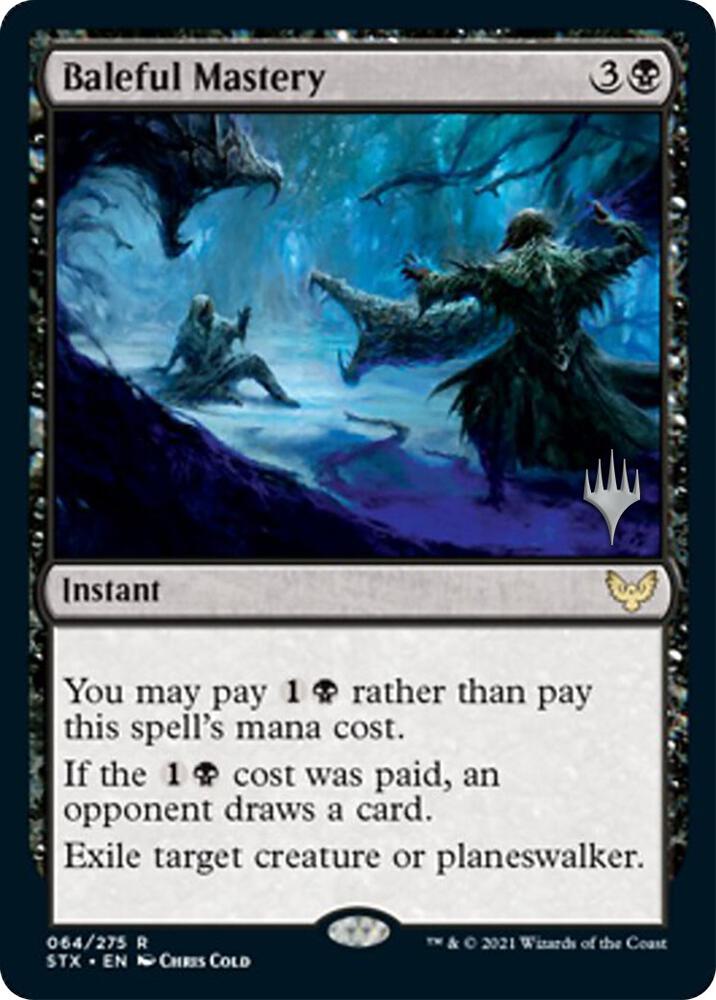Baleful Mastery (64) [Strixhaven: School of Mages Promos]