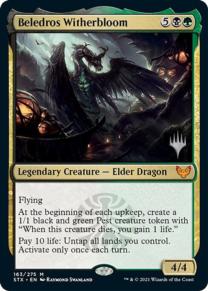 Beledros Witherbloom (163) [Strixhaven: School of Mages Promos]