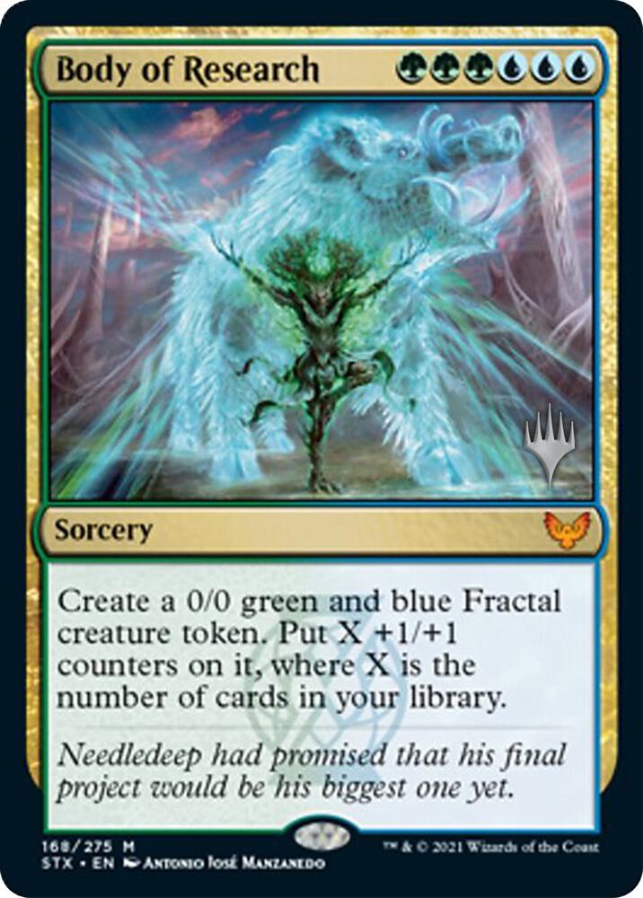 Body of Research (168) [Strixhaven: School of Mages Promos]