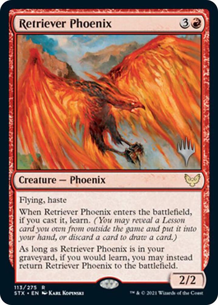 Retriever Phoenix (113) [Strixhaven: School of Mages Promos]