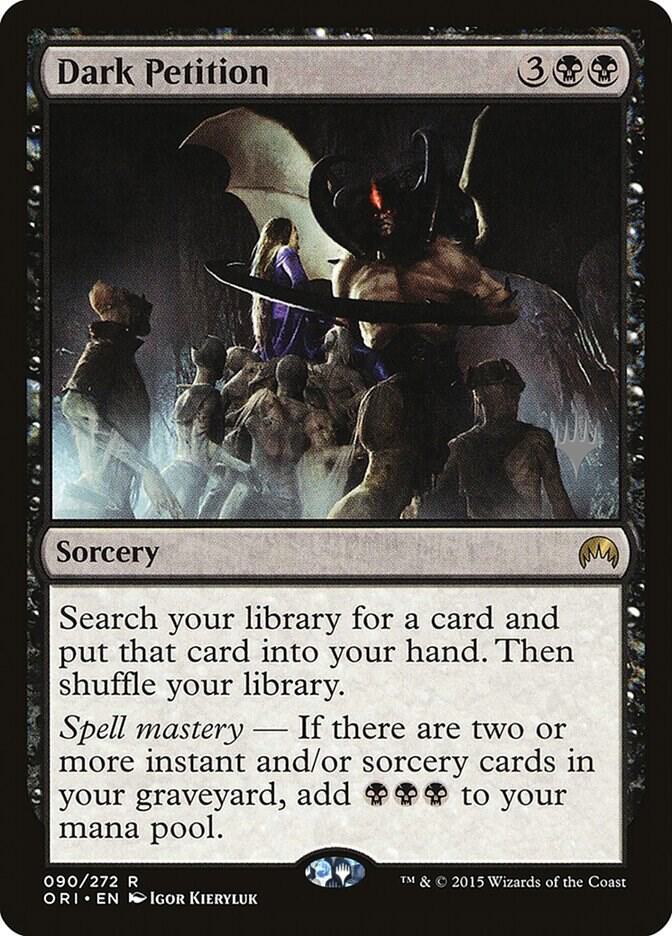 Dark Petition (90) [Kaldheim Promos]