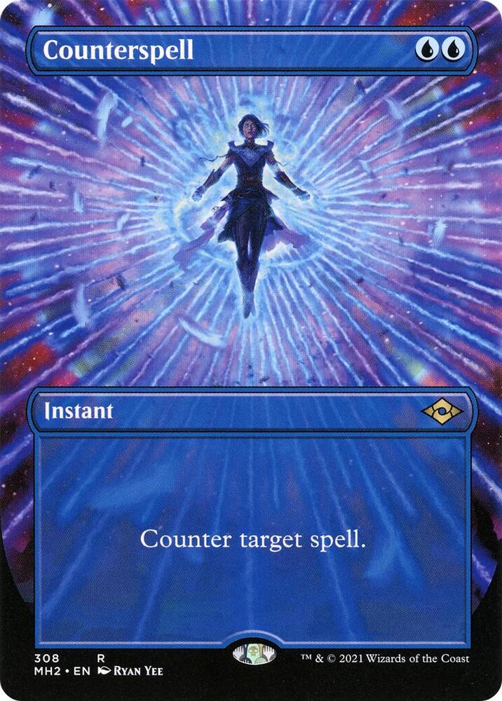Counterspell (Borderless) (308) [Modern Horizons 2] [Borderless]