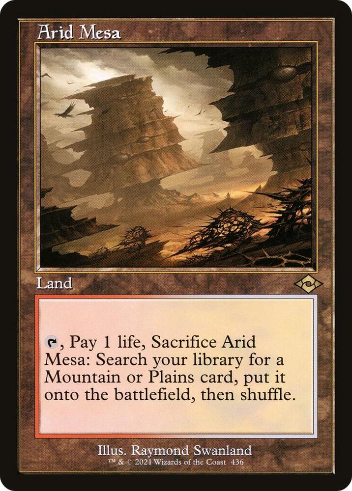 Arid Mesa (Retro Frame) (436) [Modern Horizons 2]