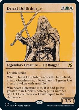 Drizzt Do'Urden (Showcase) (338) [Adventures in the Forgotten Realms] [Showcase]