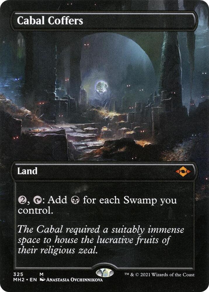 Cabal Coffers (Borderless) (325) [Modern Horizons 2] [Borderless]