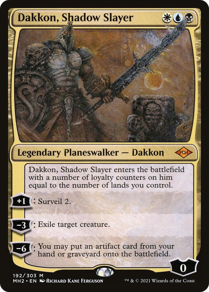 Dakkon, Shadow Slayer (192) [Modern Horizons 2]