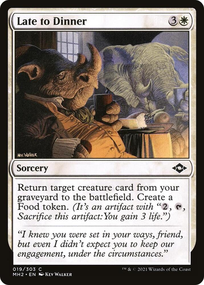 Late to Dinner (19) [Modern Horizons 2]