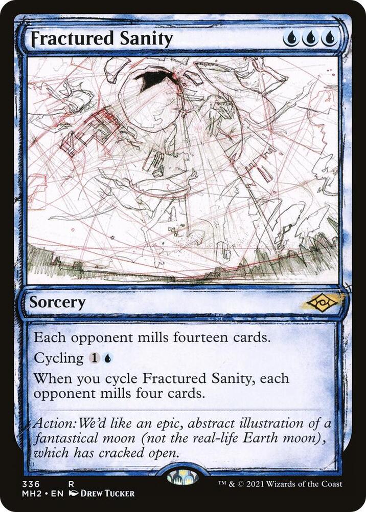 Fractured Sanity (Showcase) (336) [Modern Horizons 2] [Showcase]