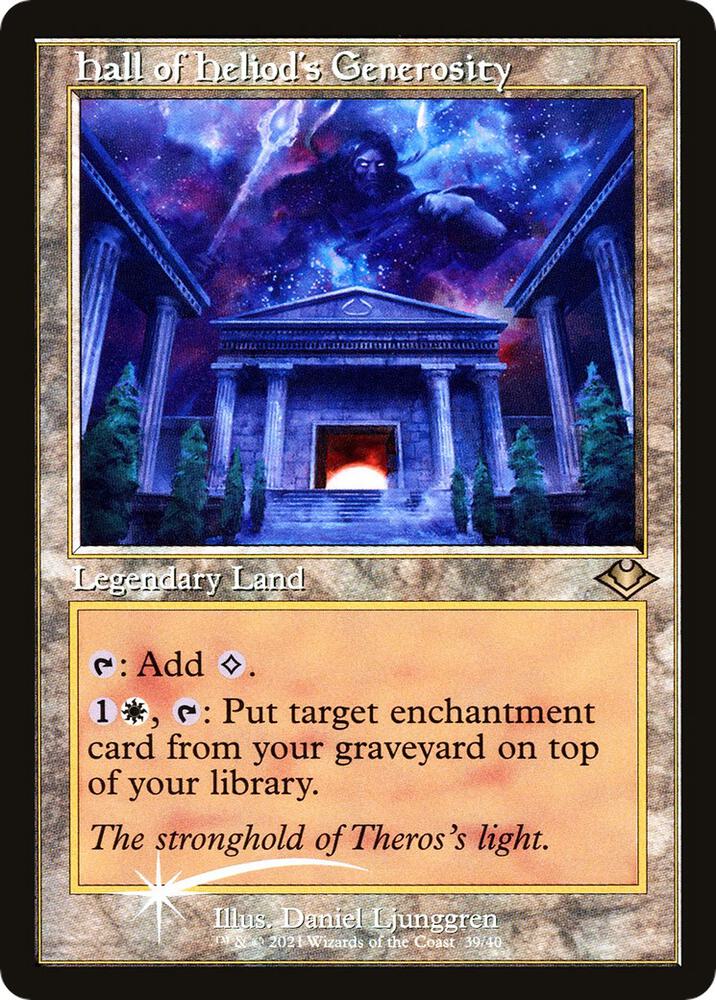 Hall of Heliod's Generosity (Retro Frame) (39) [Modern Horizons]