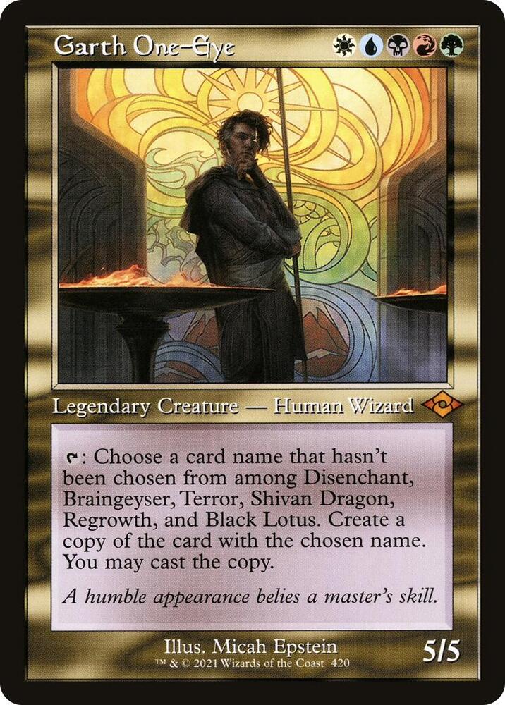 Garth One-Eye (Retro Frame) (420) [Modern Horizons 2]