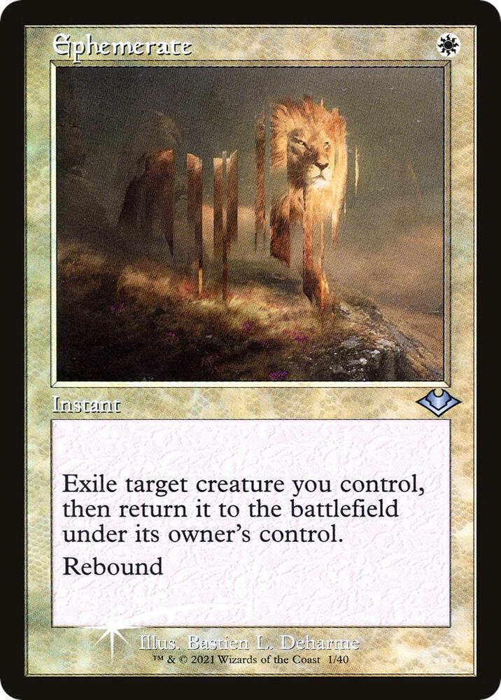 Ephemerate (Retro Frame) (1) [Modern Horizons]