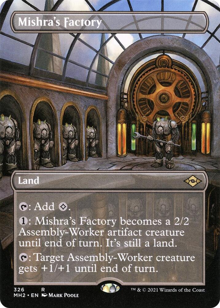 Mishra's Factory (Borderless) (326) [Modern Horizons 2] [Borderless]