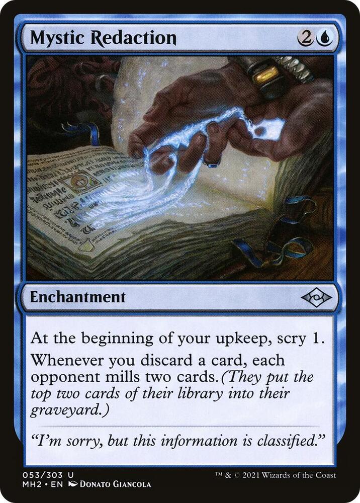 Mystic Redaction (53) [Modern Horizons 2]