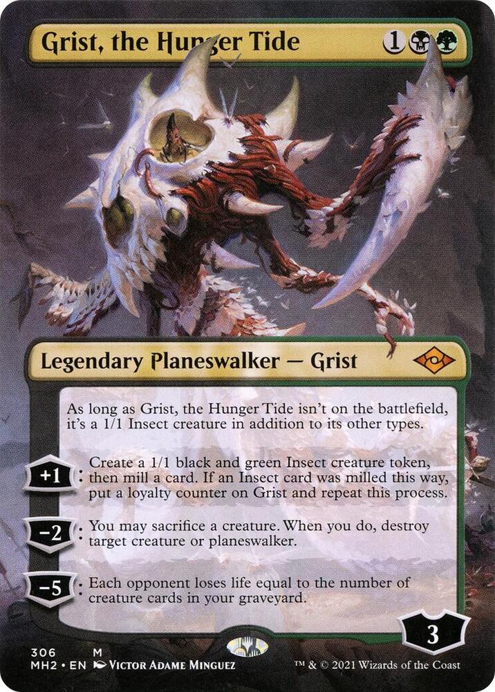 Grist, the Hunger Tide (Borderless) (306) [Modern Horizons 2] [Borderless]