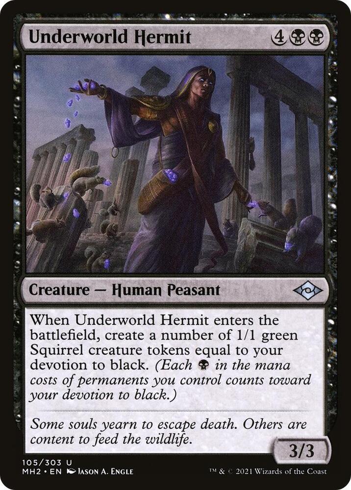 Underworld Hermit (105) [Modern Horizons 2]
