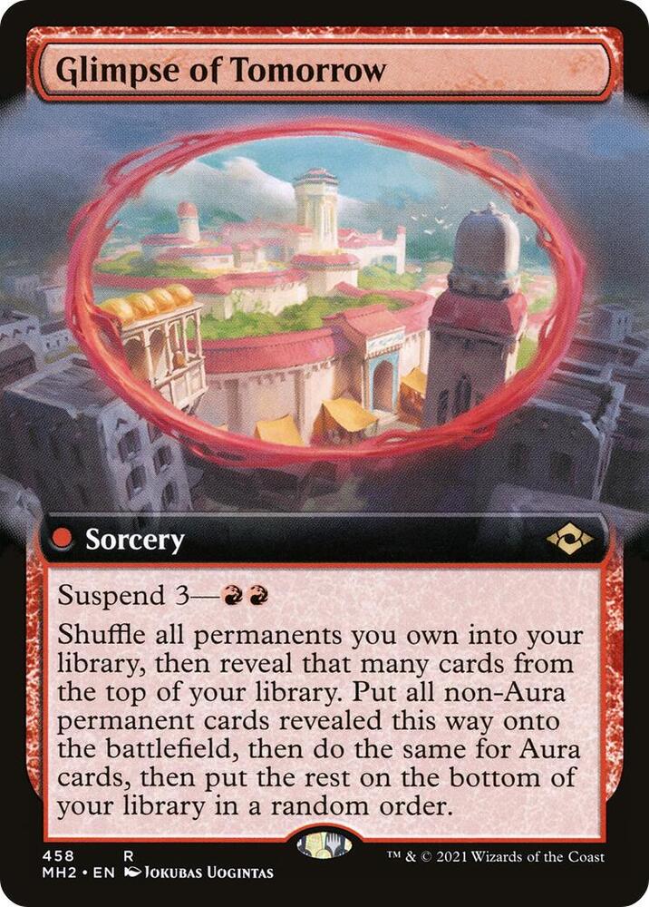 Glimpse of Tomorrow (Extended Art) (458) [Modern Horizons 2] [Extended Art]