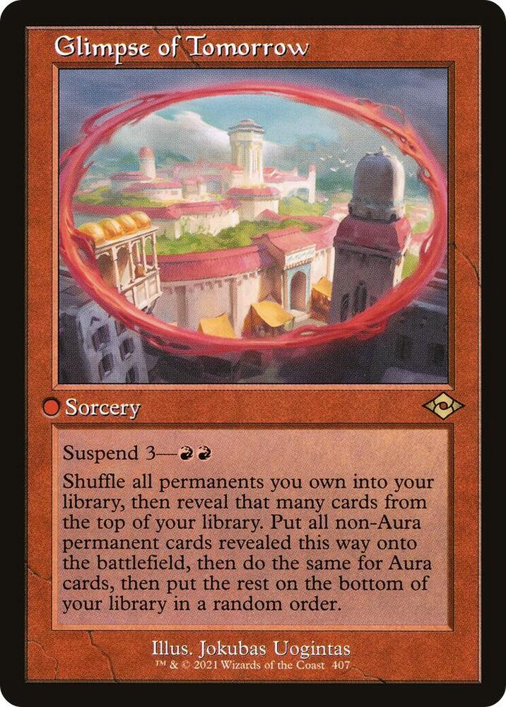 Glimpse of Tomorrow (Retro Frame) (407) [Modern Horizons 2]